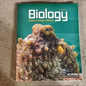 Abeka Biology Textbook, Field and Laboratory Manual, Quizzes/Tests Volume 1 & 2